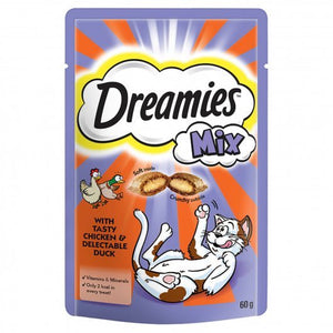 Dreamies Chicken & Duck Cat Treats 60g
