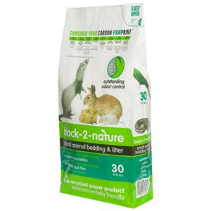 Back 2 Nature Small Animal Bedding & Litter 30L - Pica's Pets