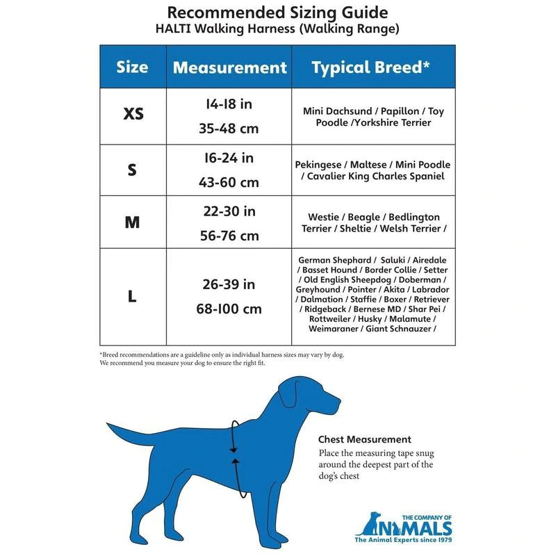 Halti Walking Adjustable Dog harness
