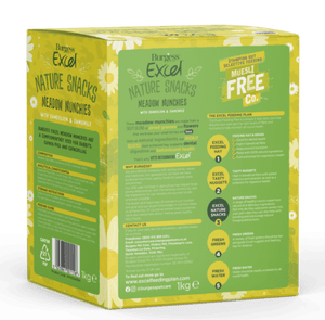 Burgess Excel Nature Snacks Meadow Munchies