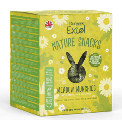 Burgess Excel Nature Snacks Meadow Munchies