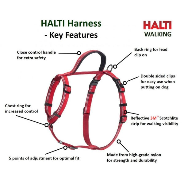 Halti Walking Adjustable Dog harness