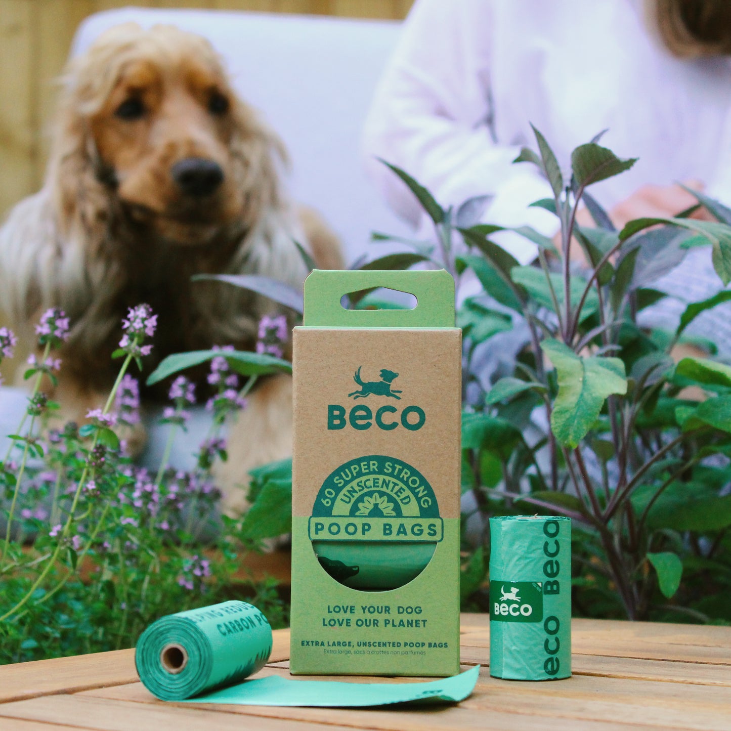 Beco Poop Bags with Handles, Unscented