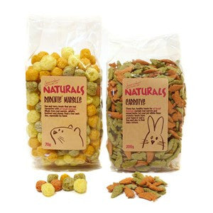 Rosewood Naturals Carrotys Small Animal Treats 200g - Pica's Pets