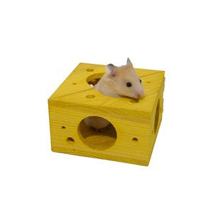 Rosewood Boredom Breaker Sleep 'n' Play Cheese - Pica's Pets