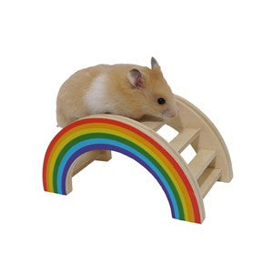 Rosewood Boredom Breaker Rainbow Play Bridge - Pica's Pets