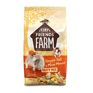 Tiny Friends Farm Reggie Rat & Mimi Mouse 850g - Pica's Pets