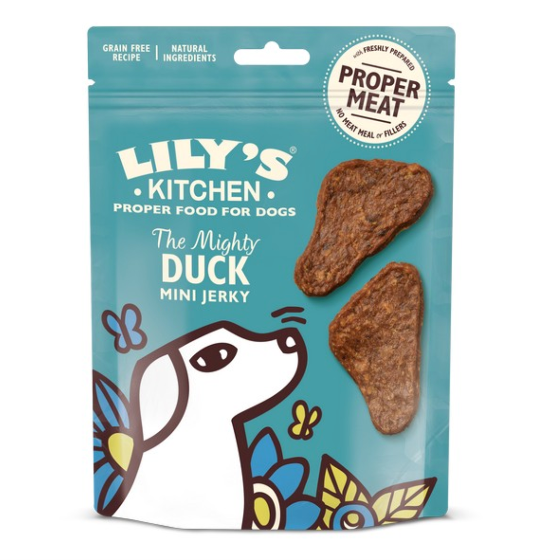 Lily's Kitchen Duck Mini Jerky Dog Treats 70g - Pica's Pets