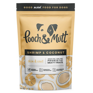 Pooch & Mutt Probiotic Skin & Coat Meaty Dog Treats 120g