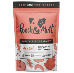 Pooch & Mutt Probiotic Dental Meaty Dog Treats 120g