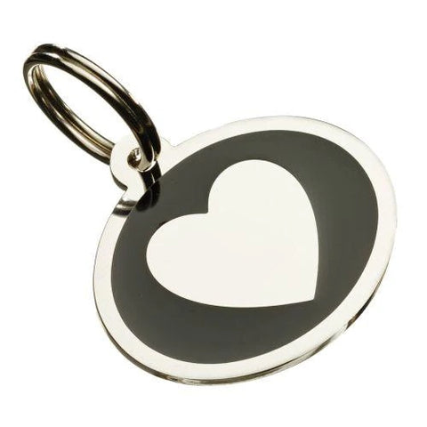 CSL Pet Tags Enamelled Styled "Heart" Pet Tag