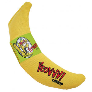 Yeowww Banana 7" Catnip Toy - Pica's Pets