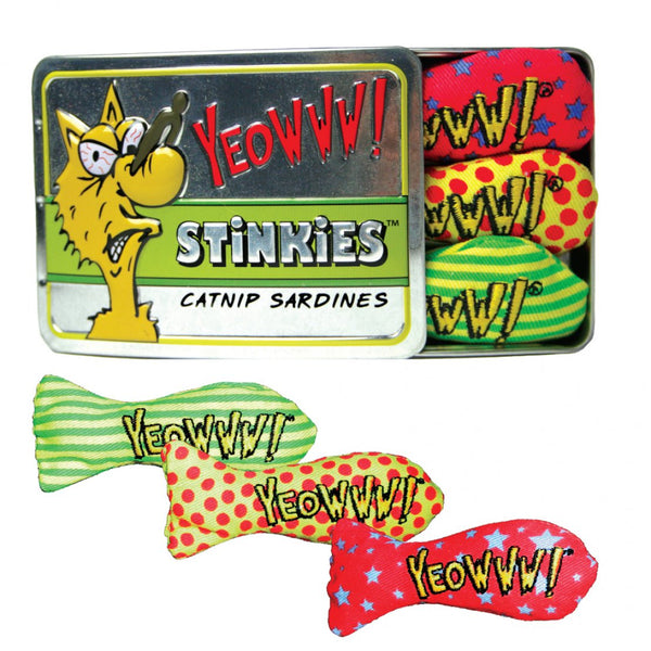 Yeowww Stinkies 3" Catnip Toy - Pica's Pets