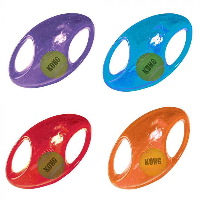 Kong Jumbler Football Dog Toy