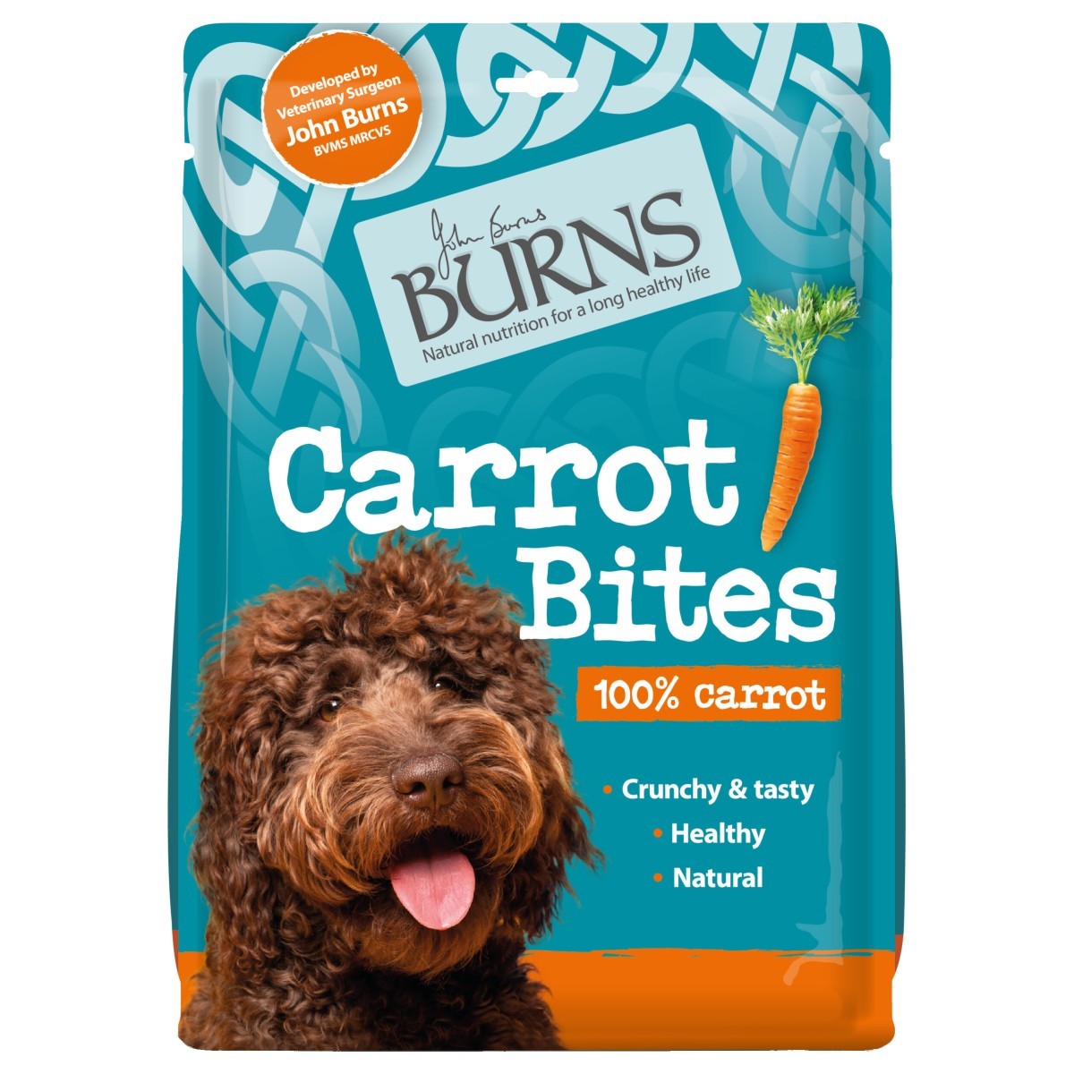 Burns Carrot Bite Training Dog Treats - 150G