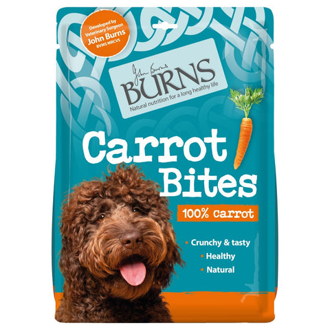 Burns Carrot Bite Training Dog Treats - 150G