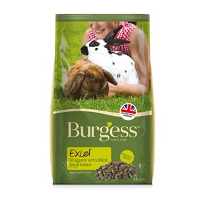 Burgess Excel Rabbit Nuggets with Oregano 2kg - Pica's Pets