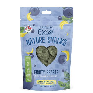 Burgess Excel Fruity Feasts with Banana and Blueberry 60g