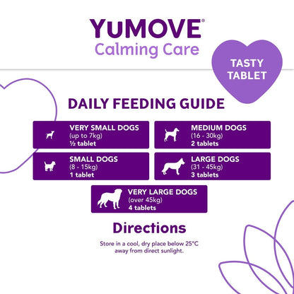 Yucalm Dog Tablets