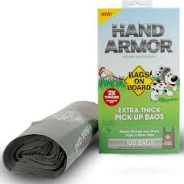 Bags On Board Hand Armor 100 Bags - Pica's Pets