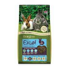 Burgess Excel Junior + Dwarf Rabbit Nuggets with mint - Pica's Pets