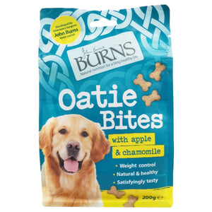 Burns Oatie Bites with Apple & Chamomile Dog Treats - 200G