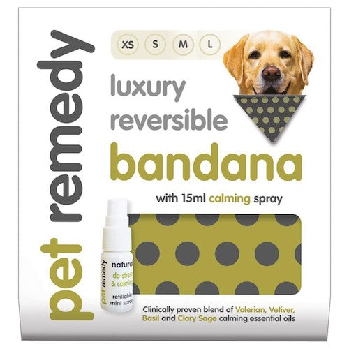 Pet Remedy Luxury Bandana Dog Calming Kit