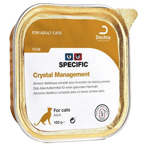 SPECIFIC FCW Crystal Management Wet Cat Food 7 x 100g