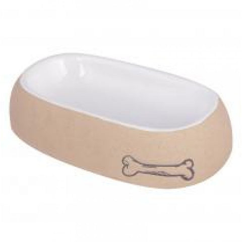 Ministry Of Pets Sandstone Feeding Bowl For Dogs
