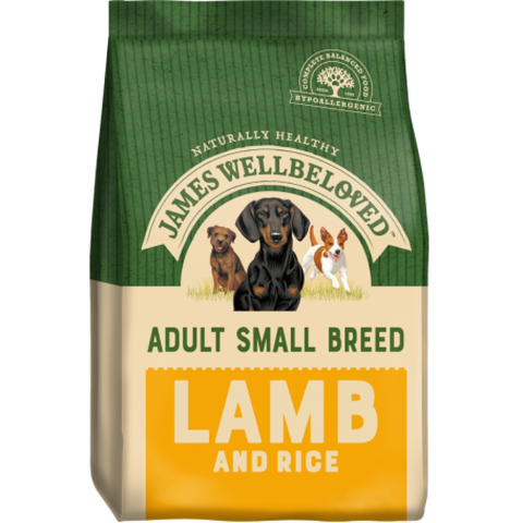 James Wellbeloved Small Breed Lamb & Rice Dog Food