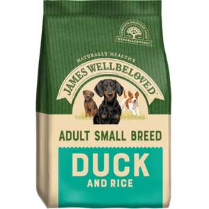 James Wellbeloved Small Breed Duck & Rice Dog Food