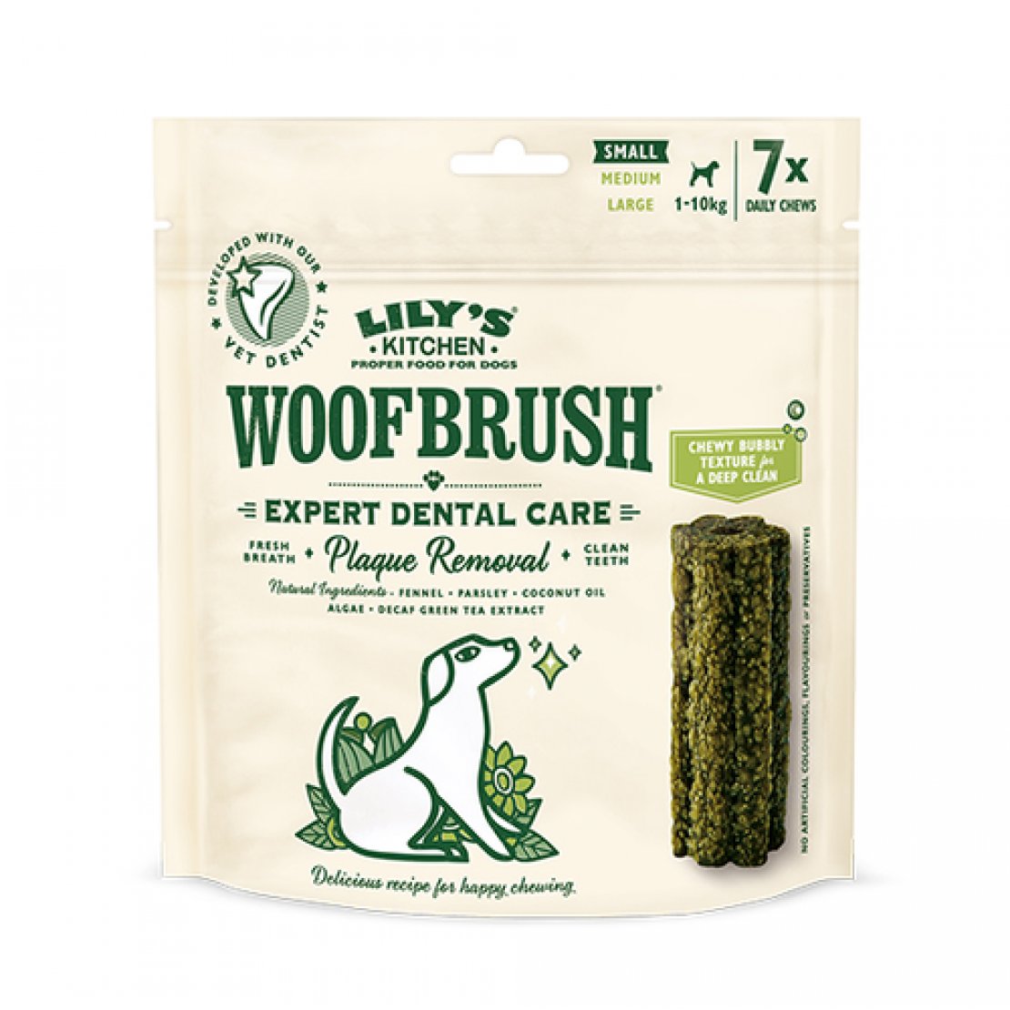 Lily's Kitchen Woofbrush Dog Dental Chew