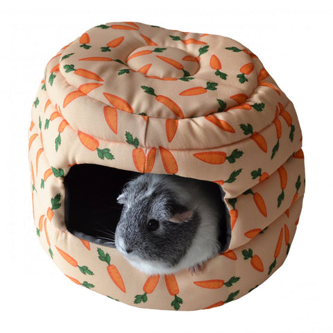 Snuggles 2in1 Carrot "beehive" Small Animal Bed