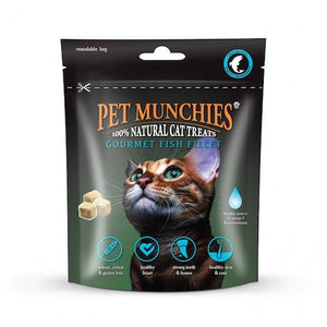 Pet Munchies 100% Gourmet Fish Natural Cat Treats 10g