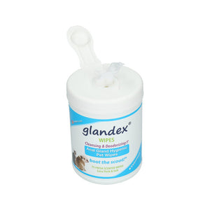 Glandex Anal Pet Wipes 75's