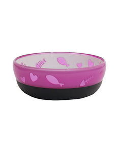 Purfectly Purple Anti-slip Cat Bowl - Pica's Pets