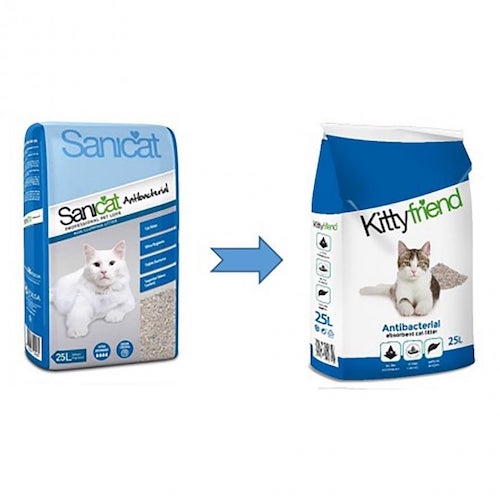 Kittyfriend Antibacterial Cat Litter 25ltr