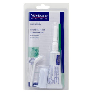Virbac Enzymatic Toothpaste Kit for Cats & Dogs