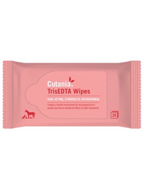 Cutania Trisedta Wipes 24 pack